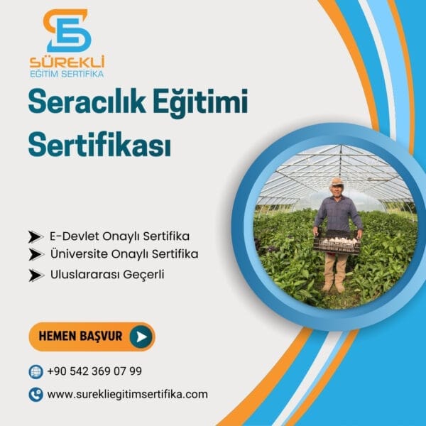 Seracılık Eğitimi Sertifikası eğitim görseli