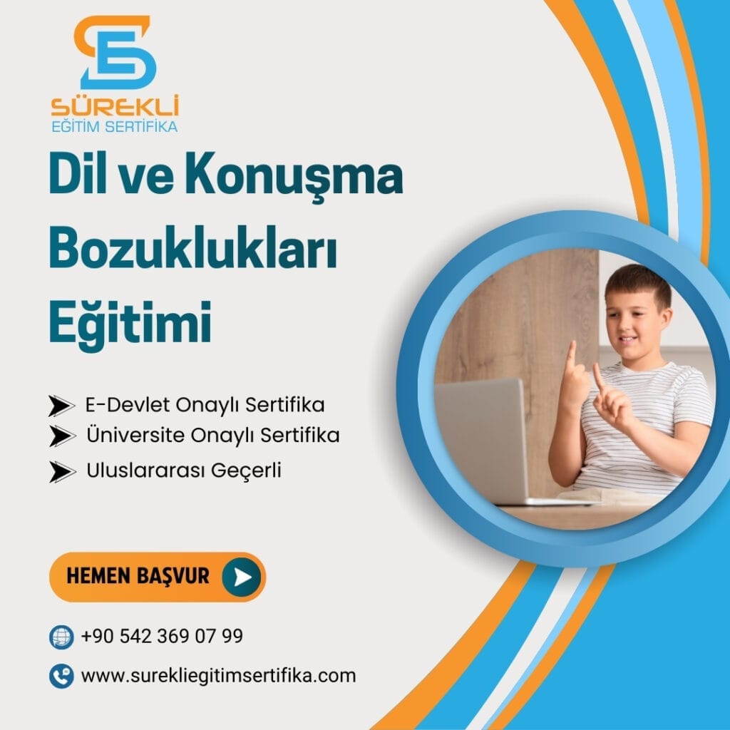 109 Dil ve Konuşma Bozuklukları Eğitimi