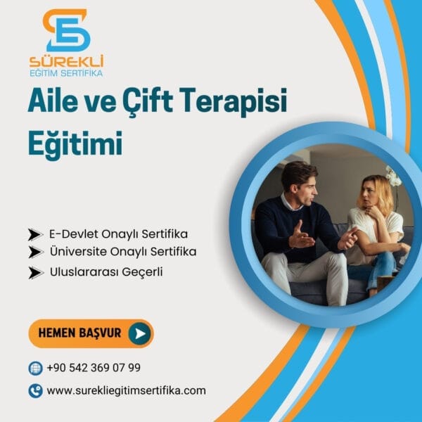 Aile ve Çift Terapisi Eğitimi eğitim görseli