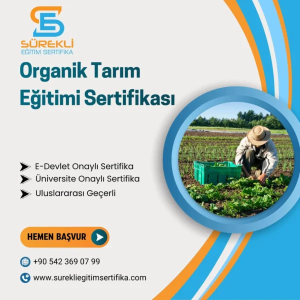 Organik Tarım Eğitimi Sertifikası eğitim görseli