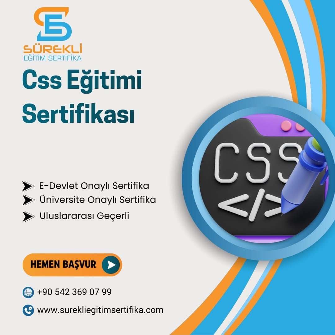 Css Eğitimi Sertifikası