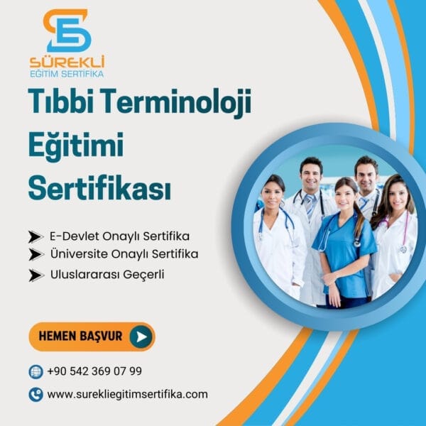 Tıbbi Terminoloji Eğitimi Sertifikası eğitim görseli