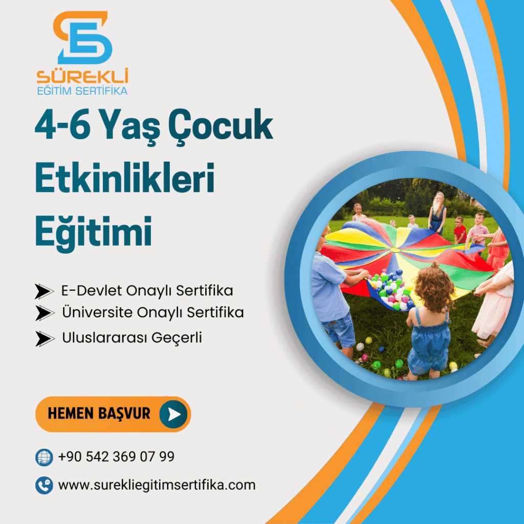 147 4-6 Yaş Çocuk Etkinlikleri Eğitimi