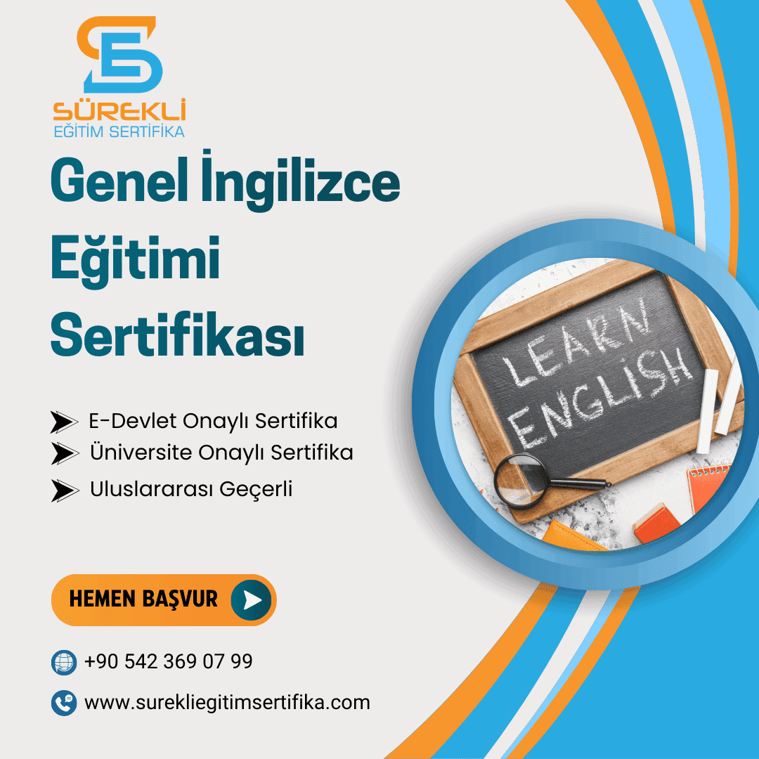 Genel İngilizce Eğitimi Sertifikası
