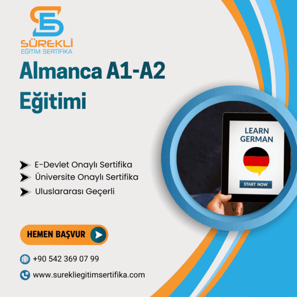 Almanca A1-A2 Eğitimi eğitim görseli