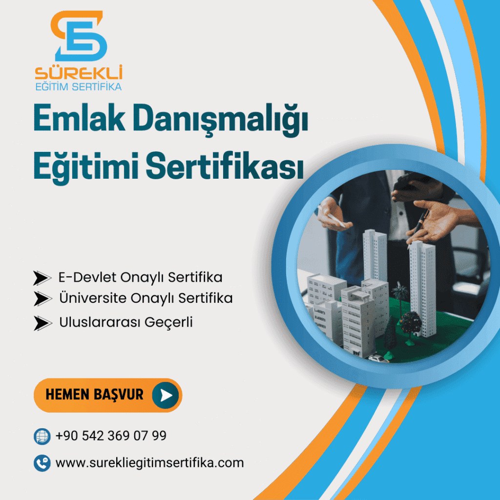 156 Emlak Danışmalığı Eğitimi Sertifikası