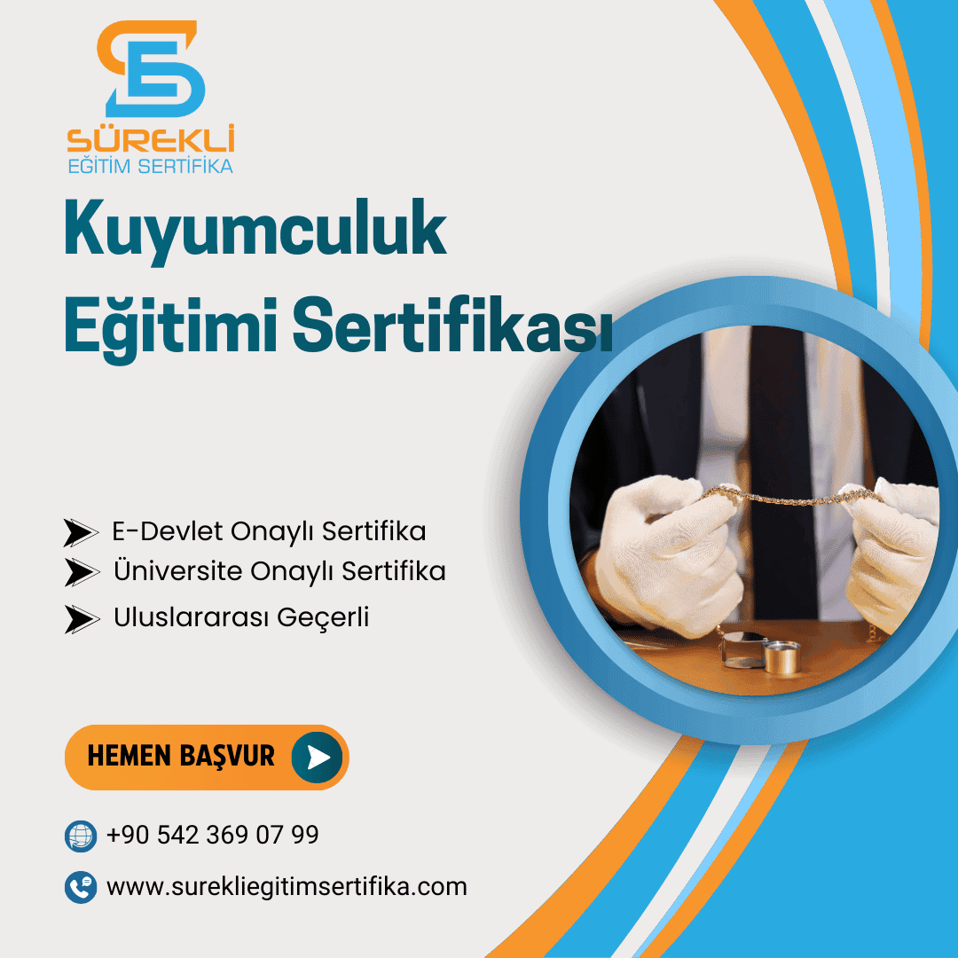 Kuyumculuk Eğitimi Sertifikası