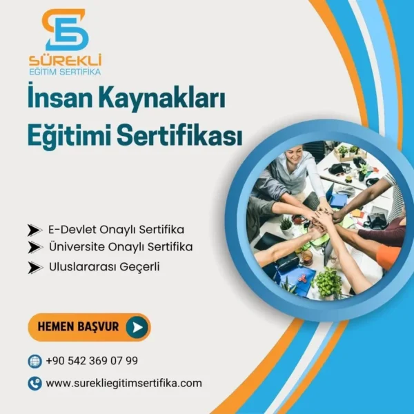 İnsan Kaynakları Eğitimi Sertifikası eğitim görseli