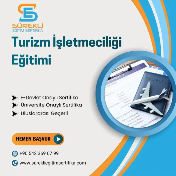 172 min Turizm İşletmeciliği Eğitimi