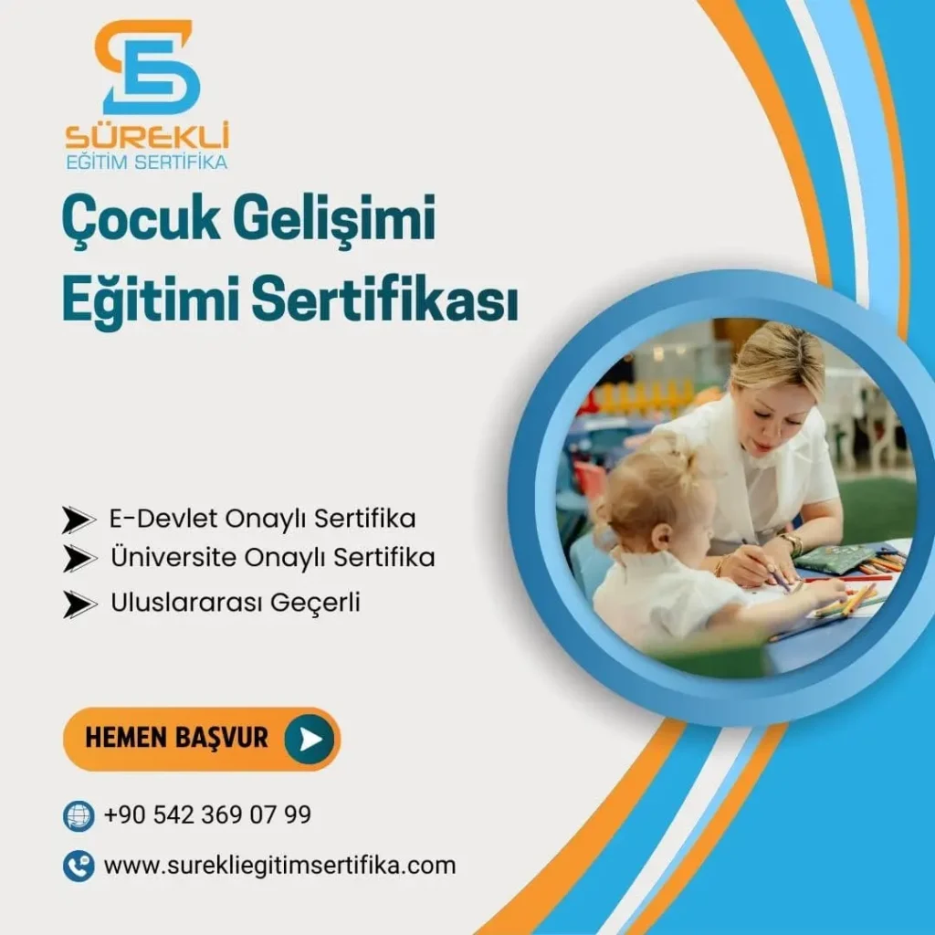174 min Çocuk Gelişimi Eğitimi Sertifikası