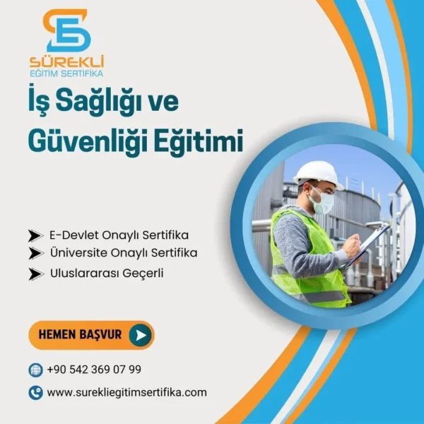 İş Sağlığı ve Güvenliği Eğitimi eğitim görseli