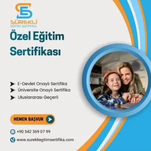 Özel Eğitim Sertifikası