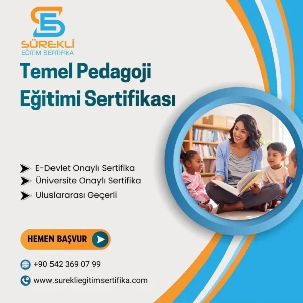 Temel Pedagoji Eğitimi Sertifikası eğitim görseli