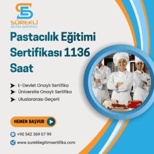 Pastacılık Kalfalık Belgesi