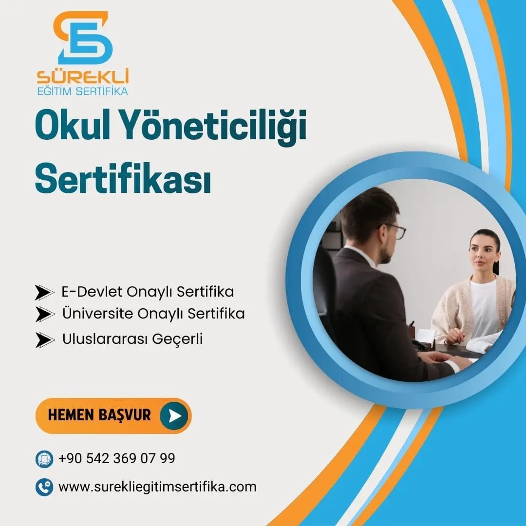 Okul Yöneticiliği Sertifikası