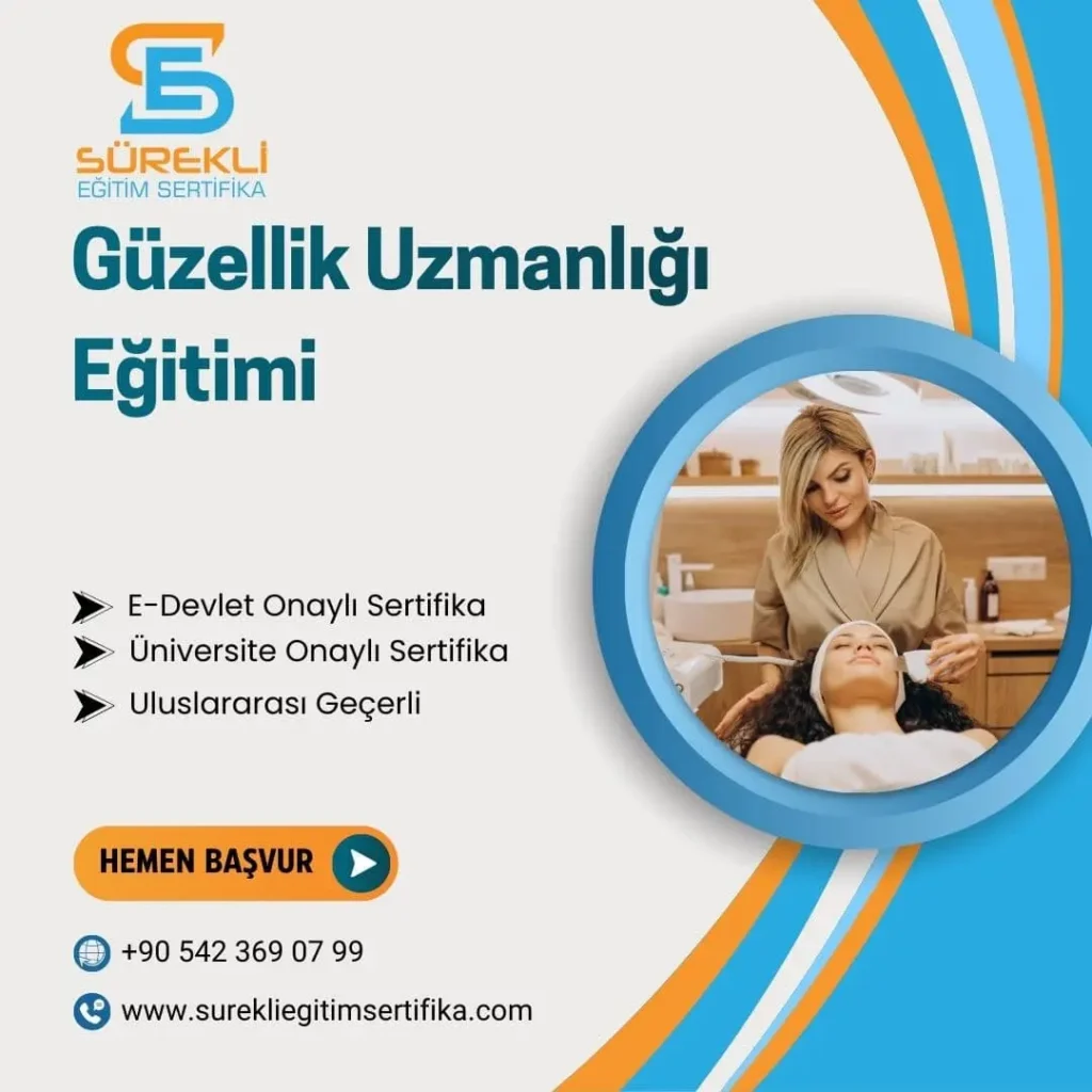 210 min Güzellik Uzmanlığı Eğitimi