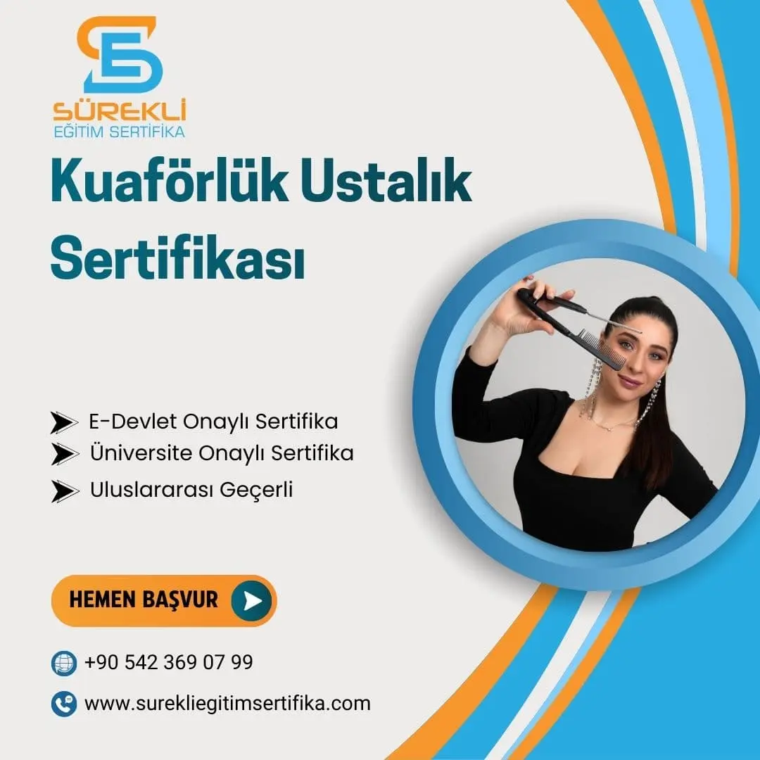 Kuaförlük Ustalık Sertifikası