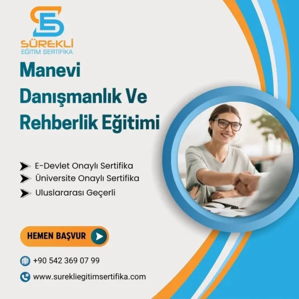 Manevi Danışmanlık Ve Rehberlik Eğitimi