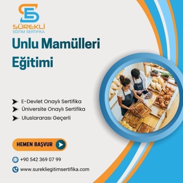 Unlu Mamülleri Eğitimi eğitim görseli