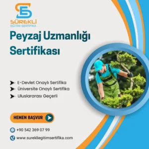 Peyzaj Uzmanlığı Sertifikası