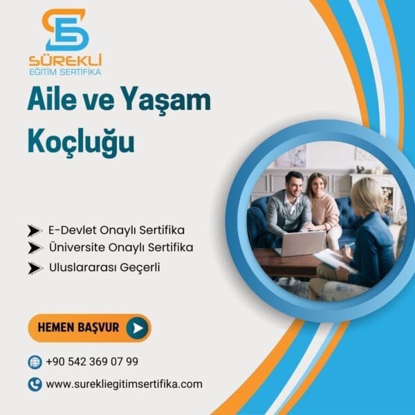 Aile ve Yaşam Koçluğu eğitim görseli