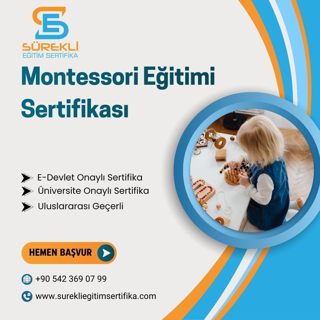 Montessori Eğitimi Sertifikası
