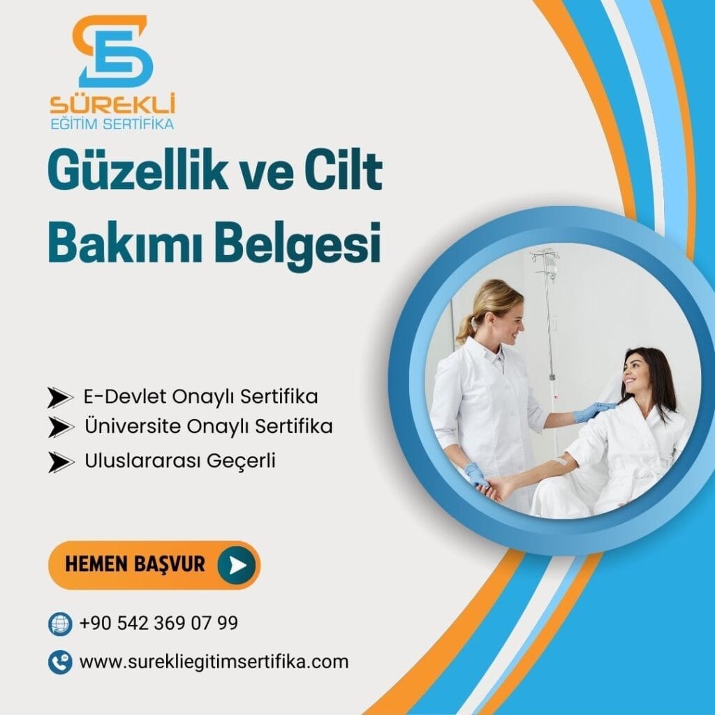 Güzellik ve Cilt Bakımı Belgesi