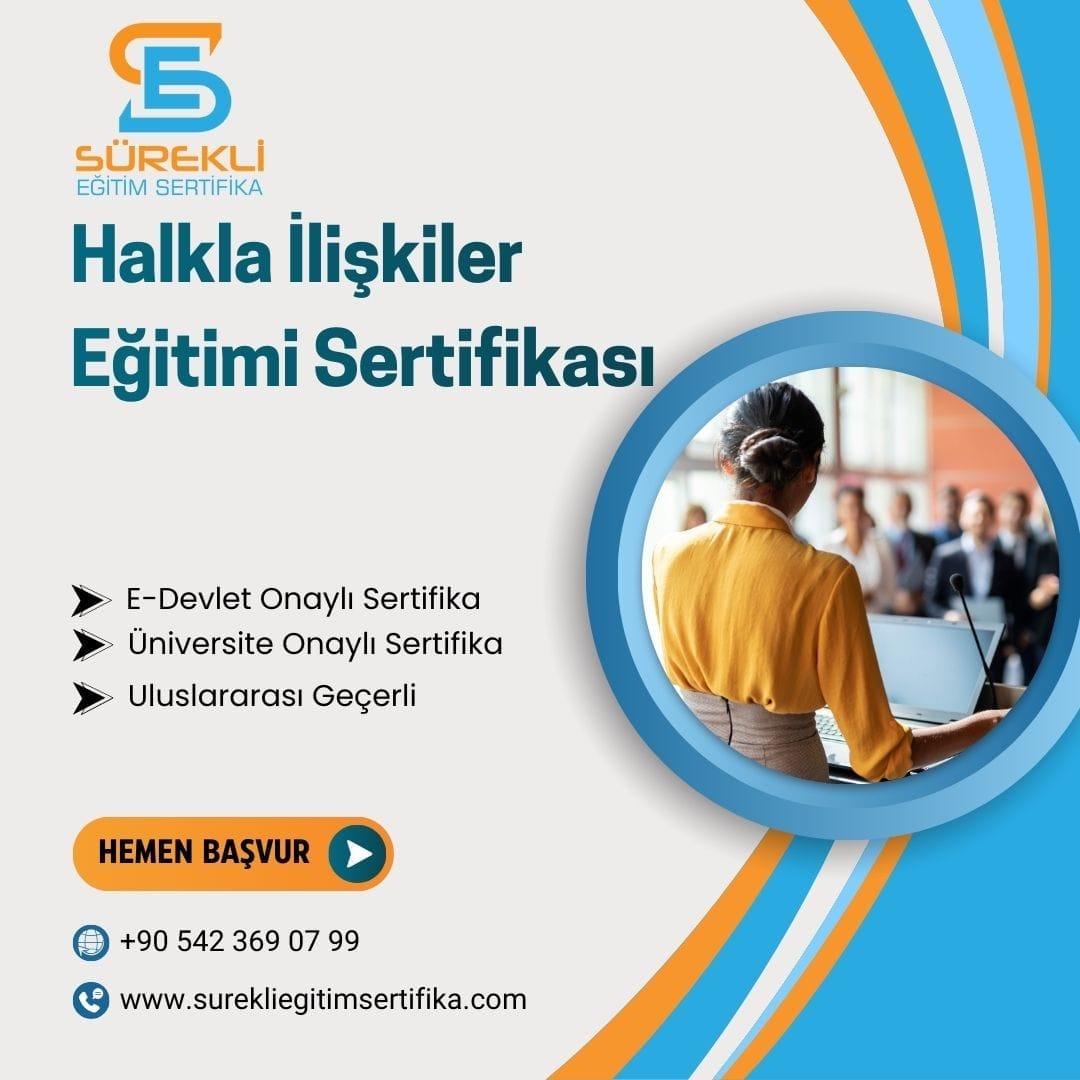 Halkla İlişkiler Eğitimi Sertifikası