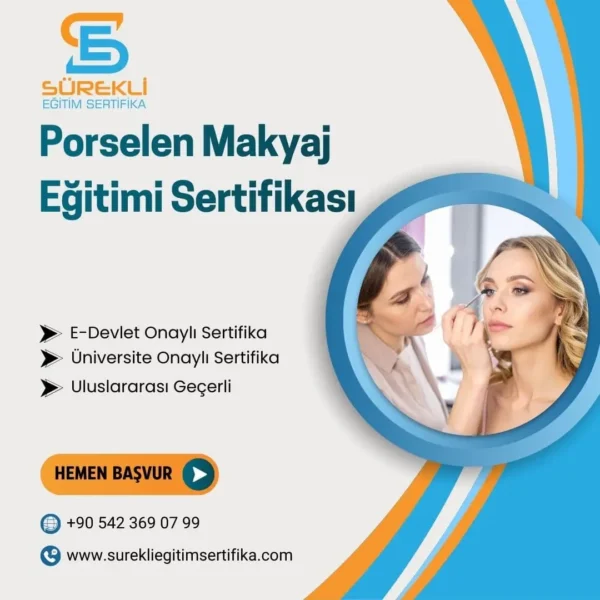 Porselen Makyaj Eğitimi Sertifikası eğitim görseli