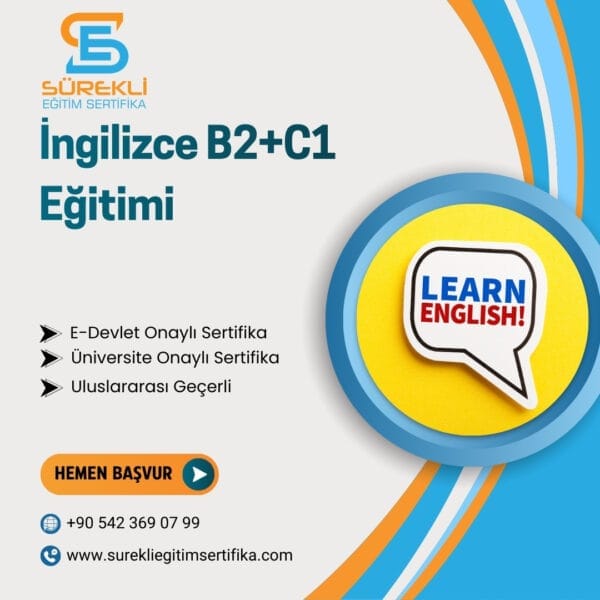 İngilizce B2 C1 Eğitimi eğitim görseli