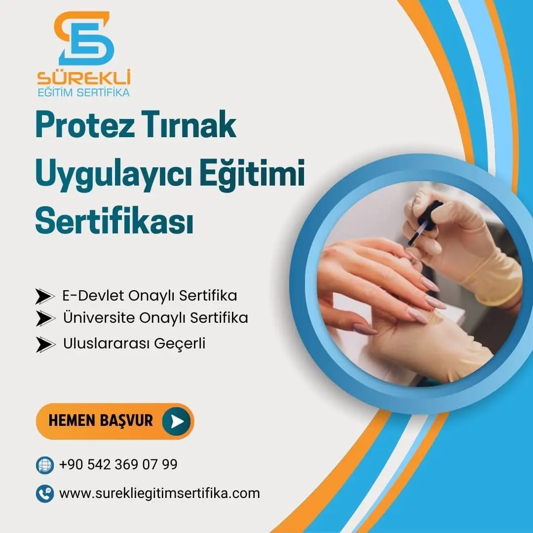 Protez Tırnak Uygulayıcı Eğitimi Sertifikası