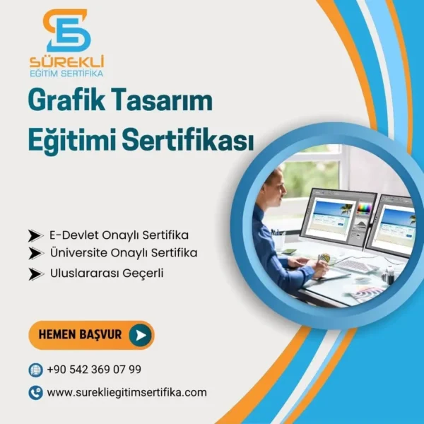 Grafik Tasarım Eğitimi Sertifikası eğitim görseli