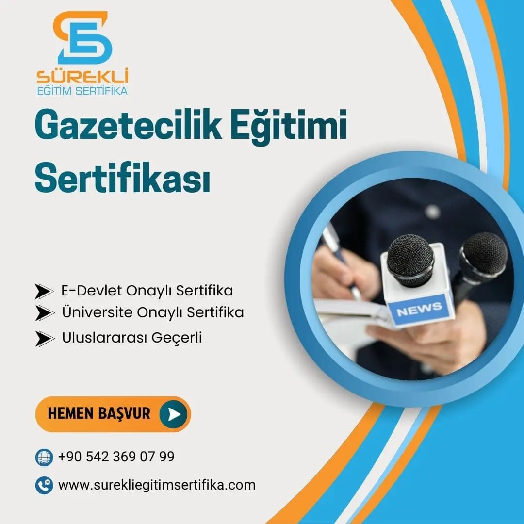 Gazetecilik Eğitimi Sertifikası