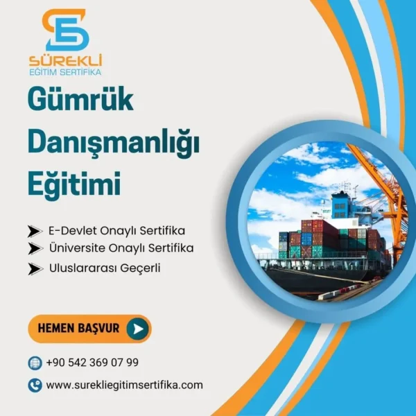 Gümrük Danışmanlığı Eğitimi eğitim görseli