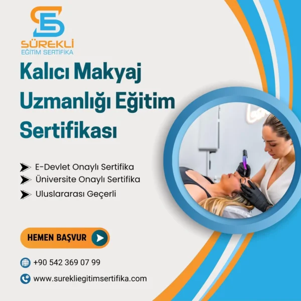 Kalıcı Makyaj Uzmanlığı Eğitim Sertifikası eğitim görseli
