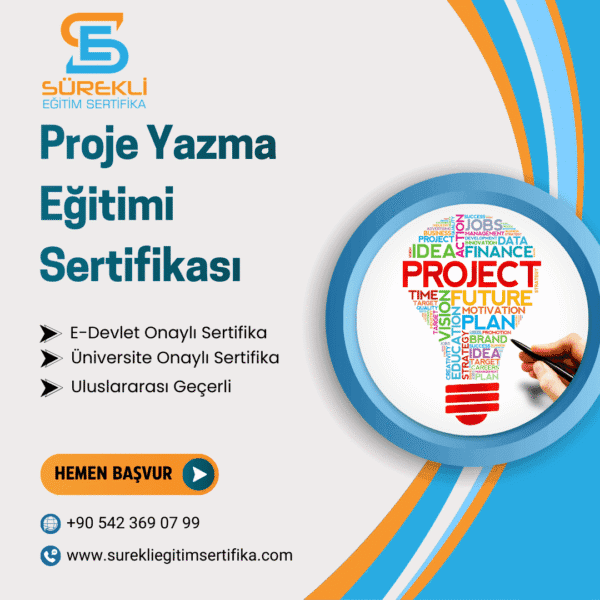 Proje Yazma Eğitimi Sertifikası eğitim görseli