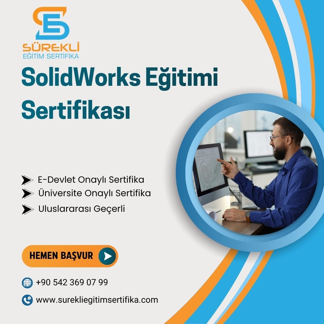 SolidWorks Eğitimi Sertifikası