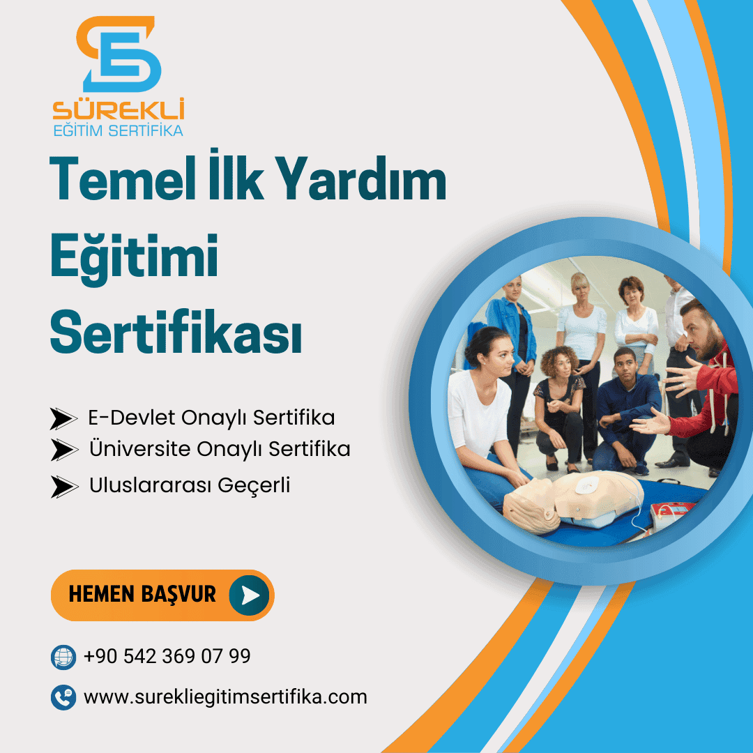 Temel İlk Yardım Eğitimi Sertifikası