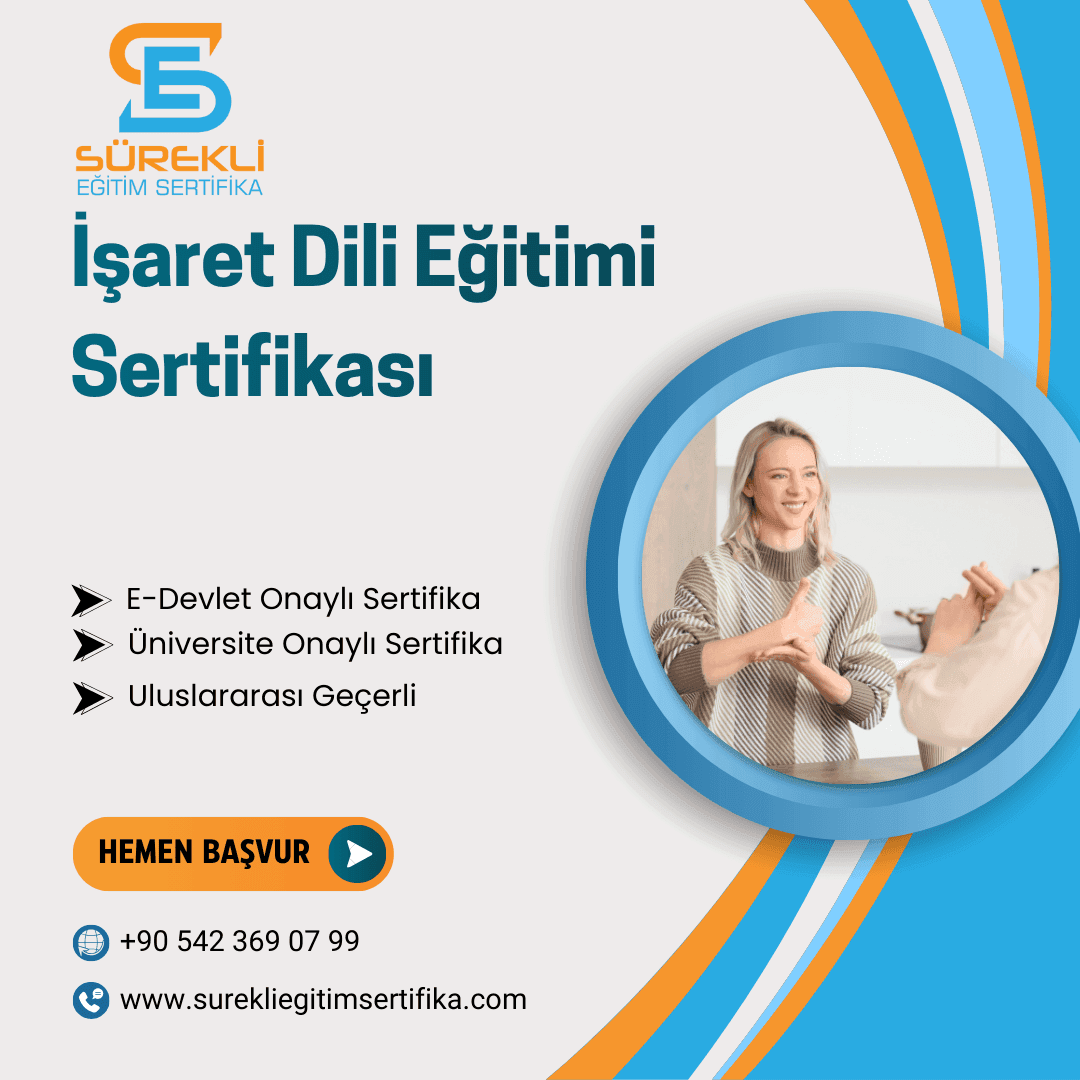 İşaret Dili Eğitimi Sertifikası