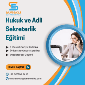Hukuk ve Adli Sekreterlik Eğitimi