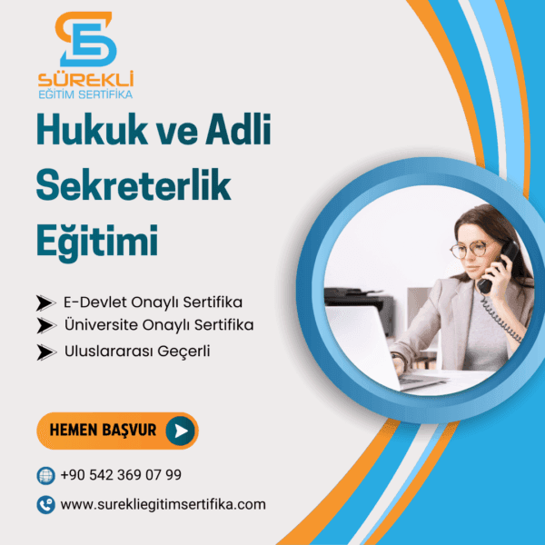 Hukuk ve Adli Sekreterlik Eğitimi eğitim görseli