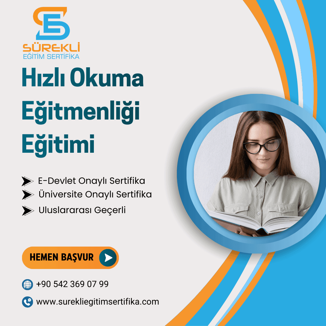 Hızlı Okuma Eğitmenliği Eğitimi