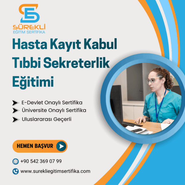 Hasta Kayıt Kabul Tıbbi Sekreterlik Eğitimi eğitim görseli