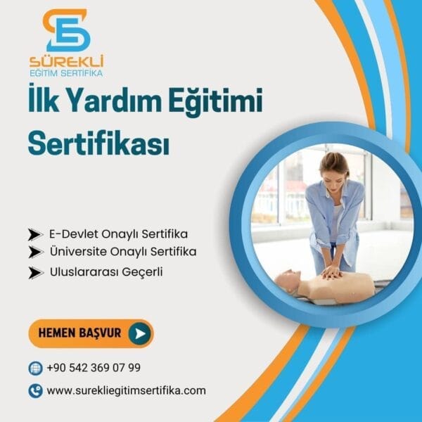 İlk Yardım Eğitimi Sertifikası