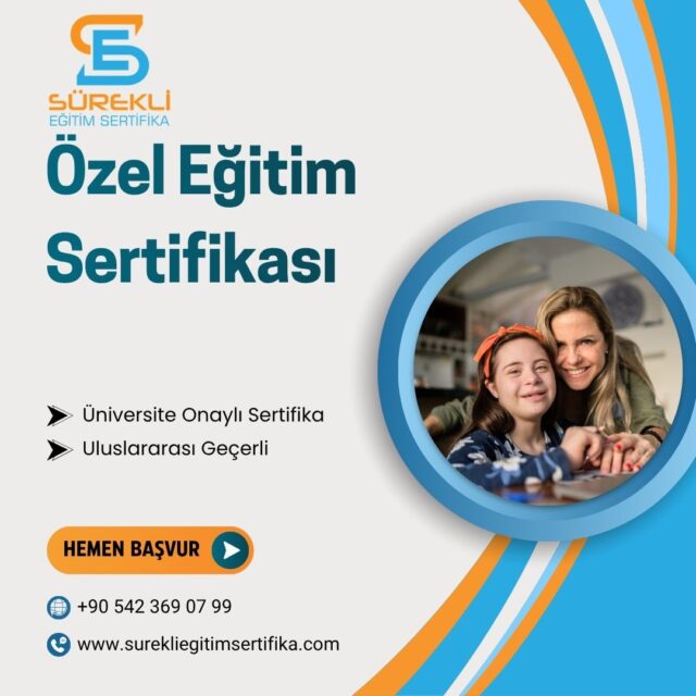 Özel Eğitim Sertifikası