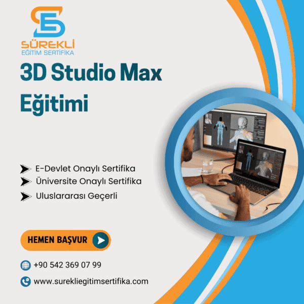 3D Studio Max Eğitimi eğitim görseli