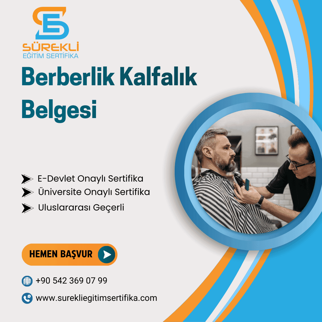 Berberlik Kalfalık Belgesi