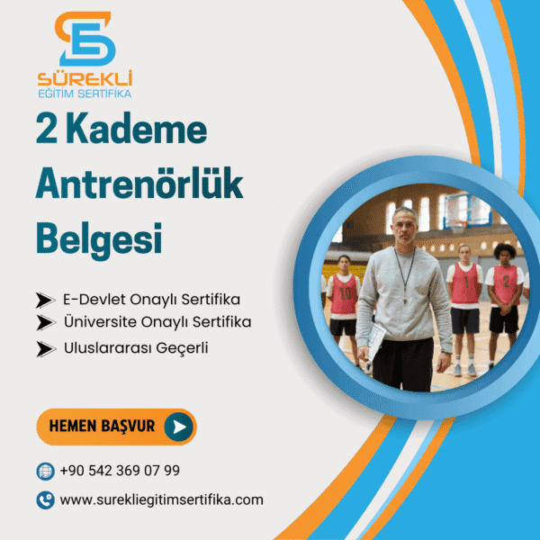 2 Kademe Antrenörlük Belgesi eğitim görseli