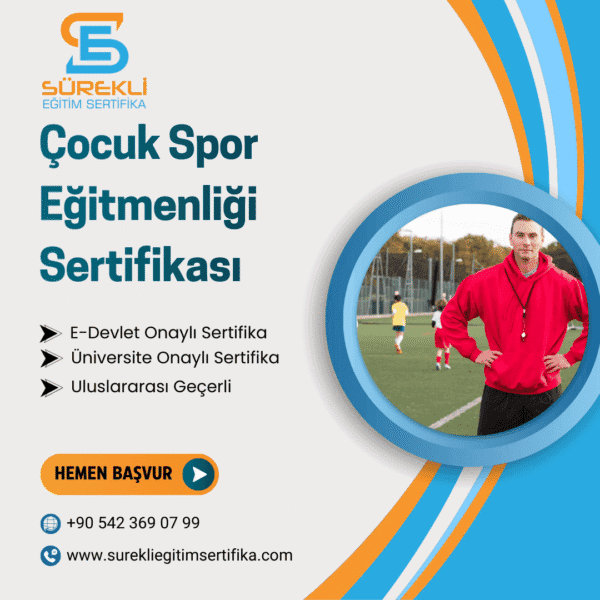 Çocuk Spor Eğitmenliği Sertifikası eğitim görseli