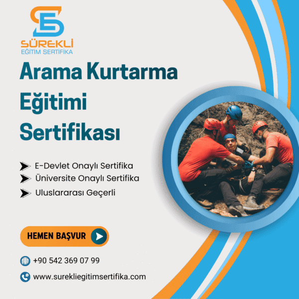 Arama Kurtarma Eğitimi Sertifikası eğitim görseli
